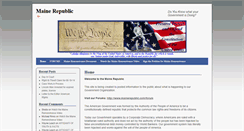 Desktop Screenshot of mainerepublic.com