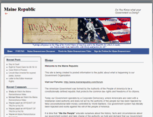Tablet Screenshot of mainerepublic.com